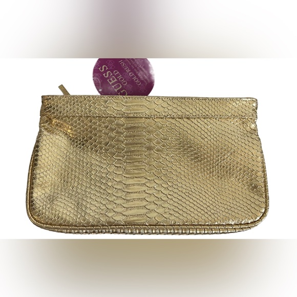 Guess Gold Rush Clutch Cosmetic Pouch - Picture 4 of 9